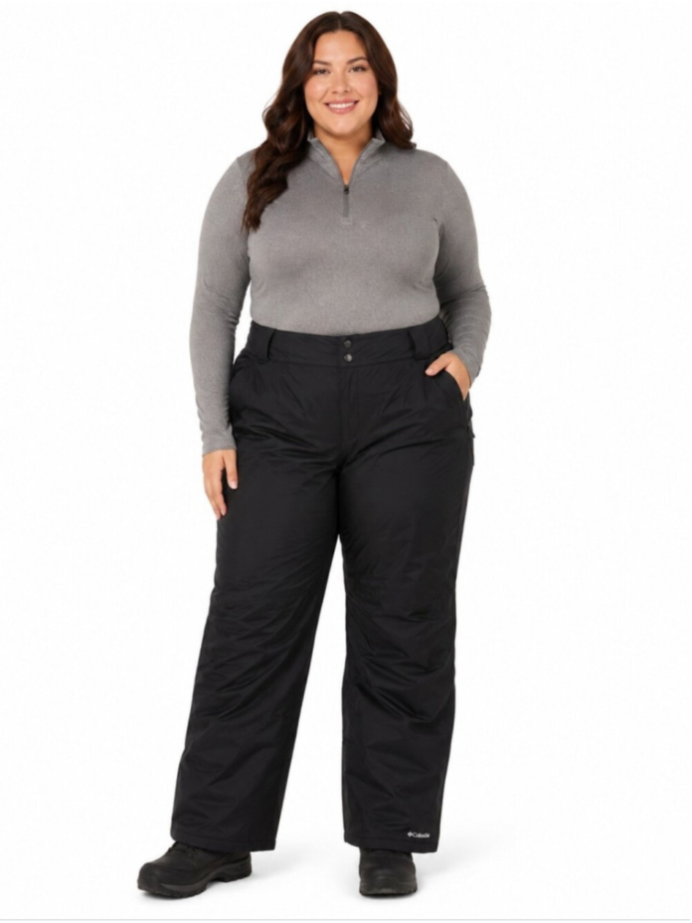 Columbia Bugaboo Women’s 2X Black Omni-Tech Insulated Snow Ski Pants